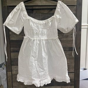 Cottage Core White Dress